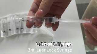 เข็มฉีดยา Luer Lock ทางการแพทย์ 3ML
