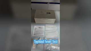 แนะนำการทดสอบไข้ไทฟอยด์ S. Typhi / S. Paratyphi Combo