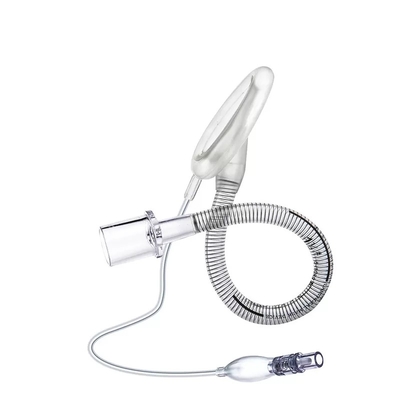 ซื้อ หน้ากากกล่องเสียงเสริม PVC แบบใช้แล้วทิ้ง Airway Medcial Laryngeal Mask การผลิตออนไลน์
