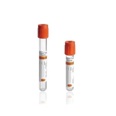 ซื้อ Pro-coagulation Tube Type PET หรือ Glass Material หลอดเก็บเลือดสุญญากาศฆ่าเชื้อ การผลิตออนไลน์