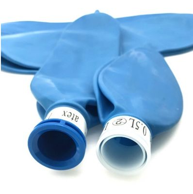 ซื้อ กระเป๋าหายใจสําหรับการวางยาฆ่าเชื้อสัตว์ที่ไม่มี Latex สีฟ้า 0.5L-5L เครื่องเชื่อม 22 มม สําหรับการอัดลมสัตว์ การผลิตออนไลน์
