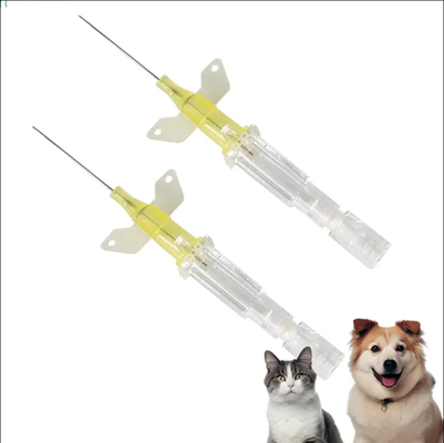 ซื้อ สัตว์เลี้ยงแพทย์ IV Cannula / IV Catheter / IV Tube สําหรับสัตว์ แมว สุนัข IV Infusion การดูแลภายใน การผลิตออนไลน์