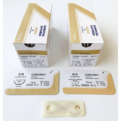 ซื้อ การเย็บ Catgut ที่สามารถซึมซึมได้ - การเย็บผ่าตัดความแข็งแรงสูงที่สามารถบีโอเดเกรดได้ เพื่อปิดแผล การผลิตออนไลน์