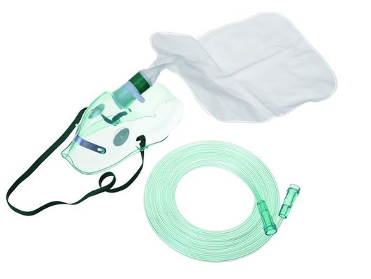 ซื้อ Green Non Rebreather Bag PVC O2 Reservoir Bag หน้ากากใส การผลิตออนไลน์