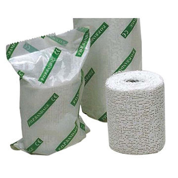 Pop Inner Plaster ผ้าพันแผลทางการแพทย์ Pop Plaster 75mm Smooth Fluidified Plaster Of ...