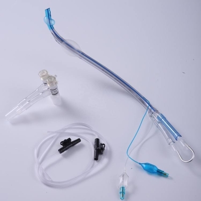 ราคาดี หลอด Endobronchial PVC ทางการแพทย์ที่ใช้แล้วทิ้งท่อช่วยหายใจแบบ Double-lumen ออนไลน์