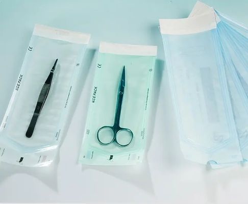 ราคาดี 5.7 Cm X 13 Cm Medical Sterile Bag Dental Packaging Peel Pack Self Seal ใช้ในการกําจัดเชื้อเครื่องมือการแพทย์ฟัน ออนไลน์