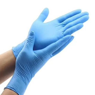 ราคาดี Powder Free Disposable Protection Gloves Blue Composite Mixed Acid Alkali Resistant High Elastic Hands ออนไลน์