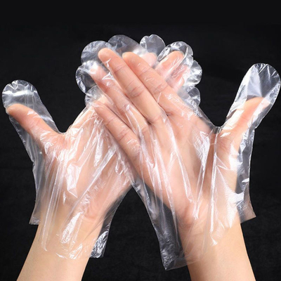 ราคาดี 100PCS กล่อง ถุงมือใช้ครั้งเดียว อาหาร ภัตตาคาร HDPE ถุงมือพลาสติก HDPE ถุงมือใช้ครั้งเดียว ถุงมือปรุงอาหารโปร่งใส PE สําหรับร้านอาหารและบ้าน ออนไลน์
