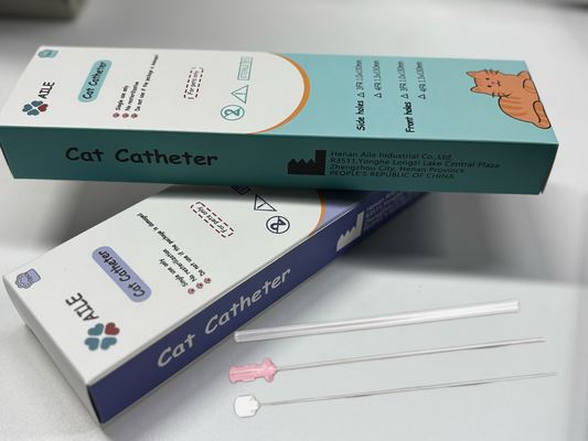ราคาดี TPU Cat Urinary Catheter with Stylet ล้างความจํากัด ลดก้อนหินทางเดินปัสสาวะ สําหรับการดูแลทางเดินปัสสาวะของแมว ออนไลน์