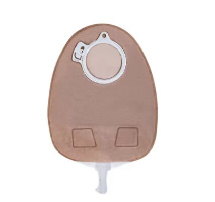 ราคาดี ถุง Urostomy แบบสองชิ้นที่ได้รับการรับรองจาก CE พร้อมวาล์วป้องกันการไหลย้อนกลับ, กระเป๋า Ostomy แบบป้องกันการรั่วสำหรับการระบายน้ำปัสสาวะ ออนไลน์