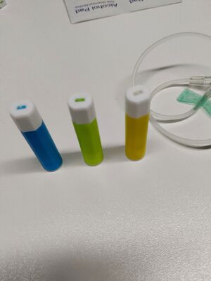 ราคาดี Flashback Visualization Safety Needle for Blood Collection with Multiple Sample Capacity and Disposable Shield Mechanism ข้อมือเก็บเลือดที่มีความสามารถในการเก็บตัวตัวอย่างหลายตัว และมีกลไกป้องกันที่ใช้ได้เพียงครั้งเดียว ออนไลน์