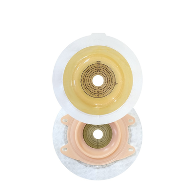 ราคาดี ป้องกันผิวหนัง กระเป๋าสตอมี่ 2 ชิ้น OEM CE Cut Max 45mm สตอมี่คอนเว็กซ์ Baseplate Colostomy Flange สําหรับสตอม่า ออนไลน์