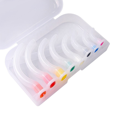 ราคาดี 40-120 ซม. 8 ไซส์ Guedel Airway ชุดเต็ม ปรับสําหรับเด็กและผู้ใหญ่ ใช้ครั้งเดียว Guedel Airway ออนไลน์