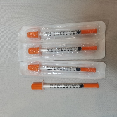 ราคาดี เข็มฉีดยาฉีดอินซูลิน 1 มล. พร้อมเข็มคงที่ศูนย์กลาง 100 หน่วยหรือ 40 หน่วย ออนไลน์